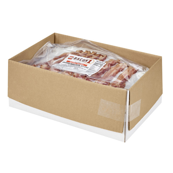 HORMEL(r) BACON 1(tm) All Natural, FC, 13/17 Style, 288 sl . C1RM - Front Right Open Case (Hi Res)