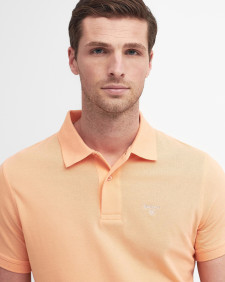 Lightweight Sports Short-Sleeved Polo Shirt Coral Sands