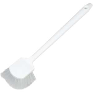 Carlisle, Sparta®, 5in, Utility Brush, Nylon Bristles, White