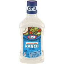 Kraft Peppercorn Ranch Dressing, 16 fl oz Bottle