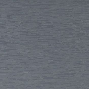 Gray-blue textured fabric swatch displaying subtle horizontal striations and grain; lies flat under even, diffuse lighting in a close-up, neutral studio context.