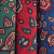 Set di fazzoletti Paisley in confezione regalo swatch