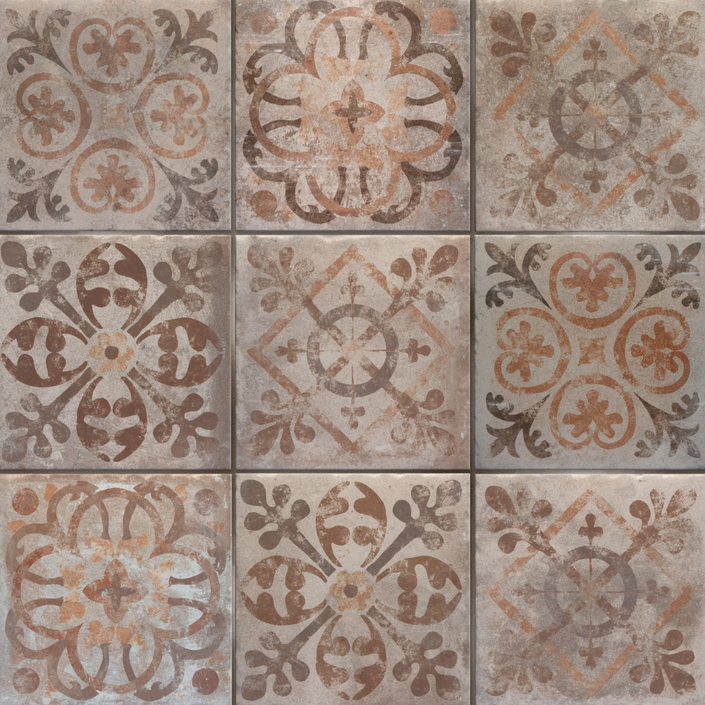 Americana Melrose 8-3/4 in. x 8-3/4 in. Porcelain Floor and Wall Tile