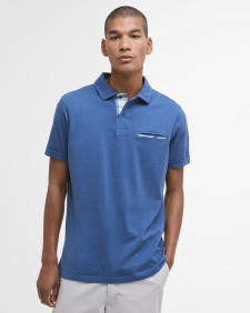 Milhurst Tailored Polo Shirt Dark Denim