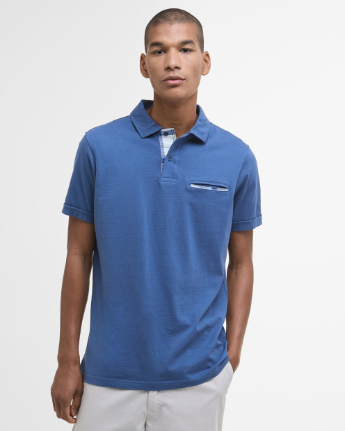 Milhurst Tailored Polo Shirt Dark Denim