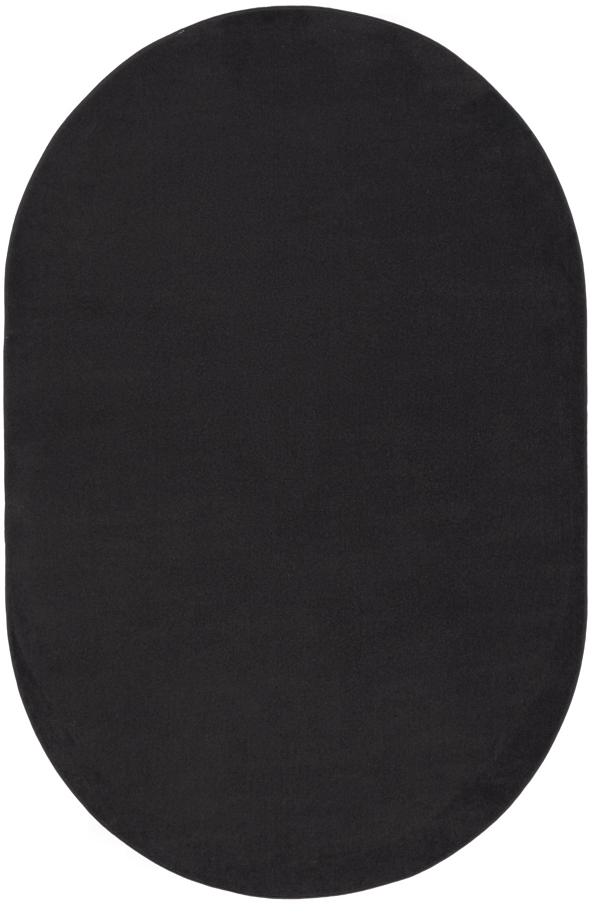 Nourison Nourison Essentials 6' x 9' Oval Black Outdoor Rug