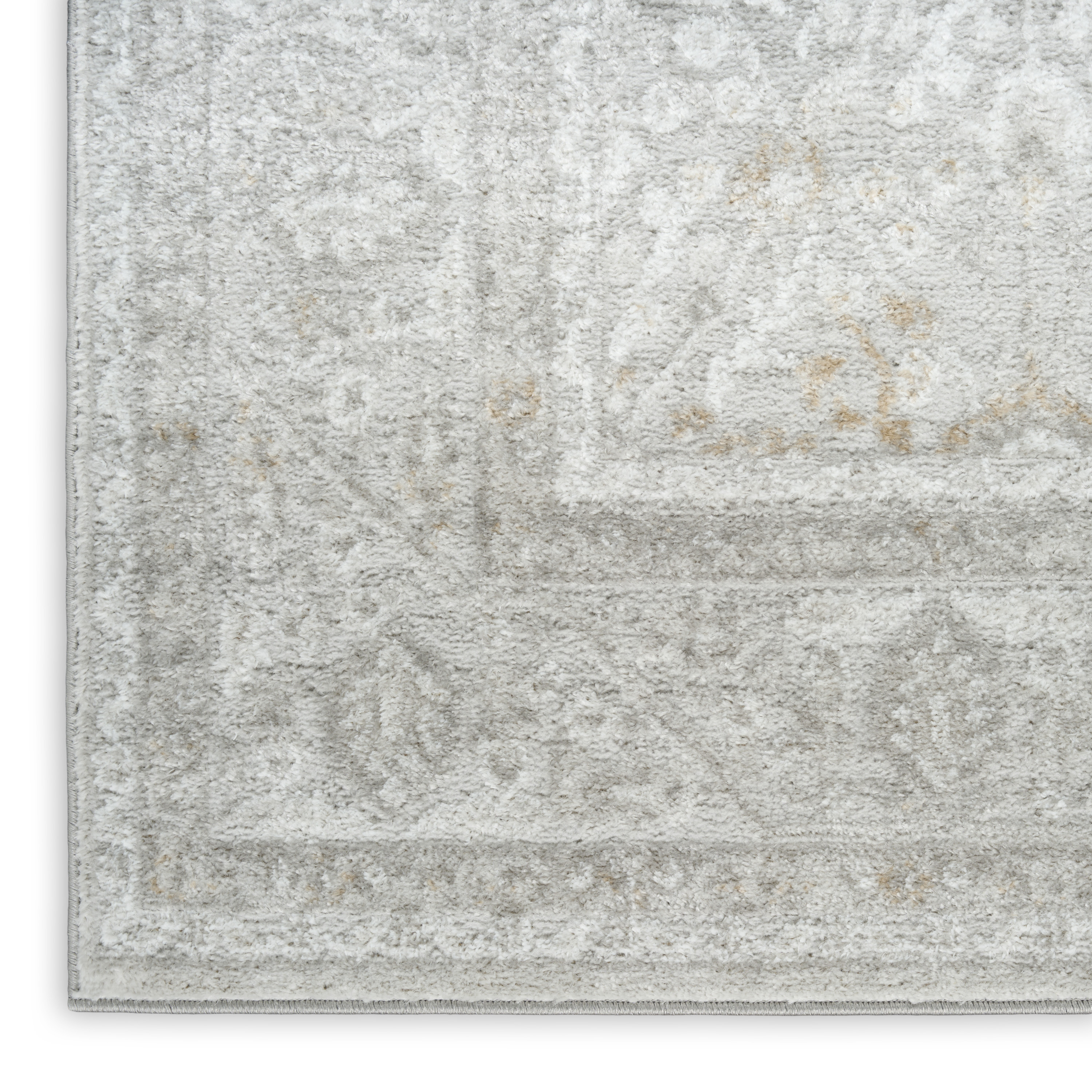 Nourison Dekor 2' x 4' Grey Vintage Indoor Rug