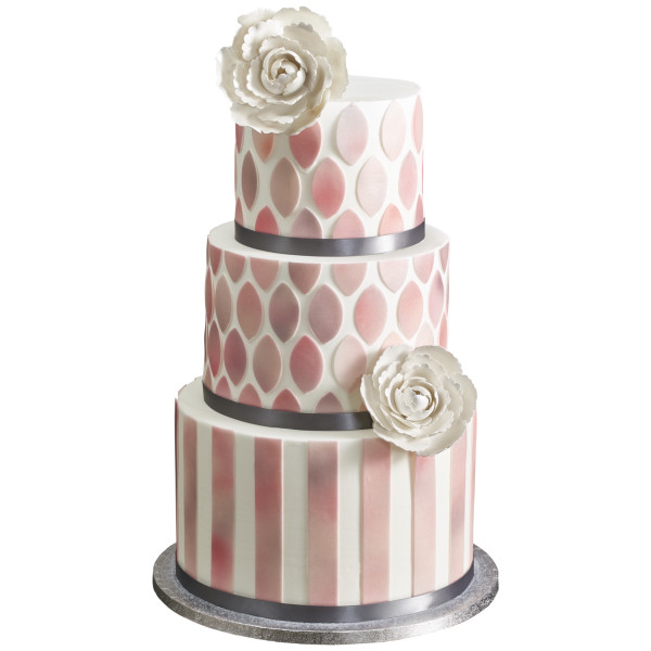 White Strips Fondant DecoShapes®