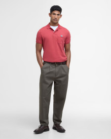 Tothill Tailored Polo Shirt Red Spice