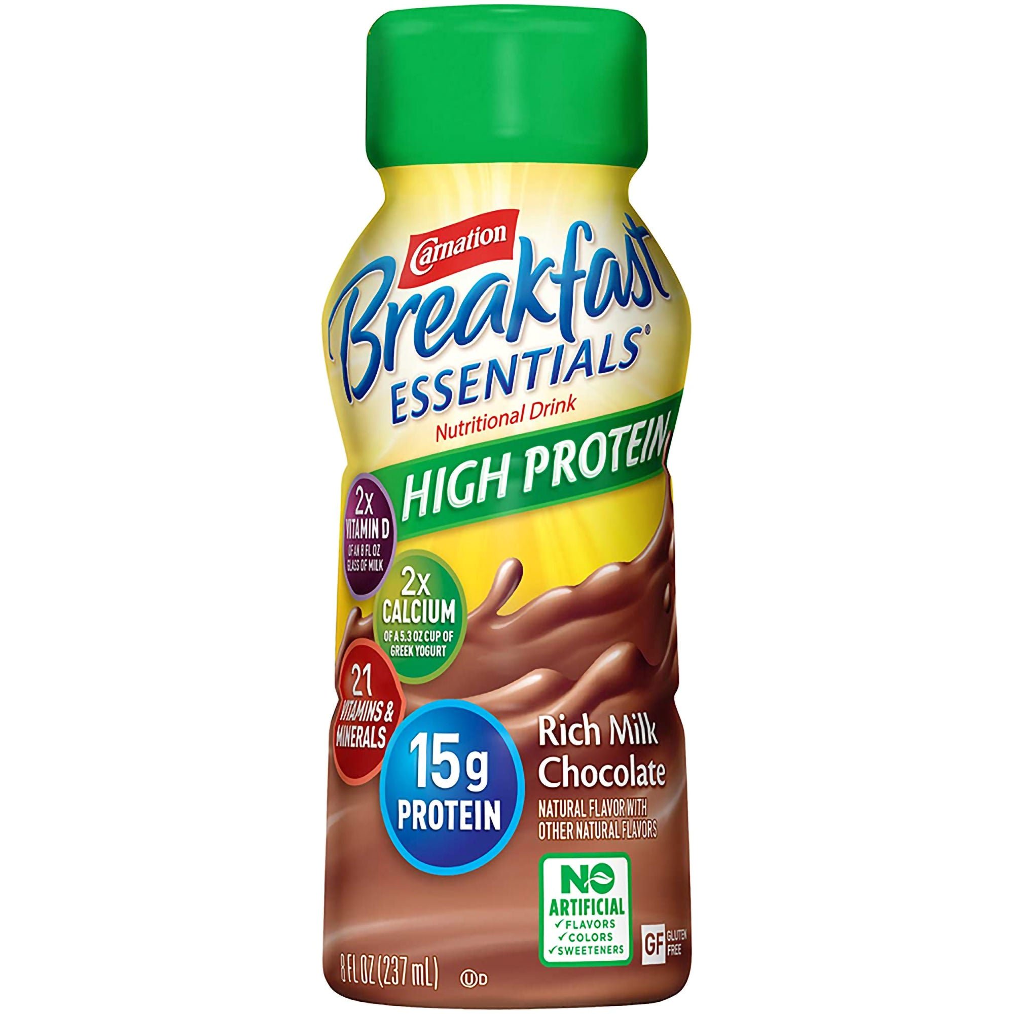 Carnation Breakfast Essentials® High Protein Chocolate Nutritional Drink, 8-oz.