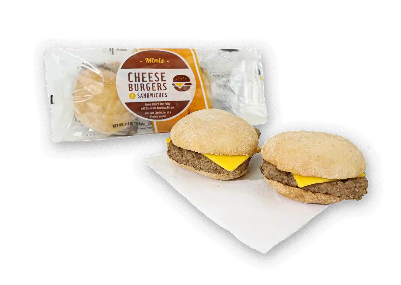 Pierre™ Individually Wrapped Mini Twin Cheeseburgers, 96/4.70 oz._image_1