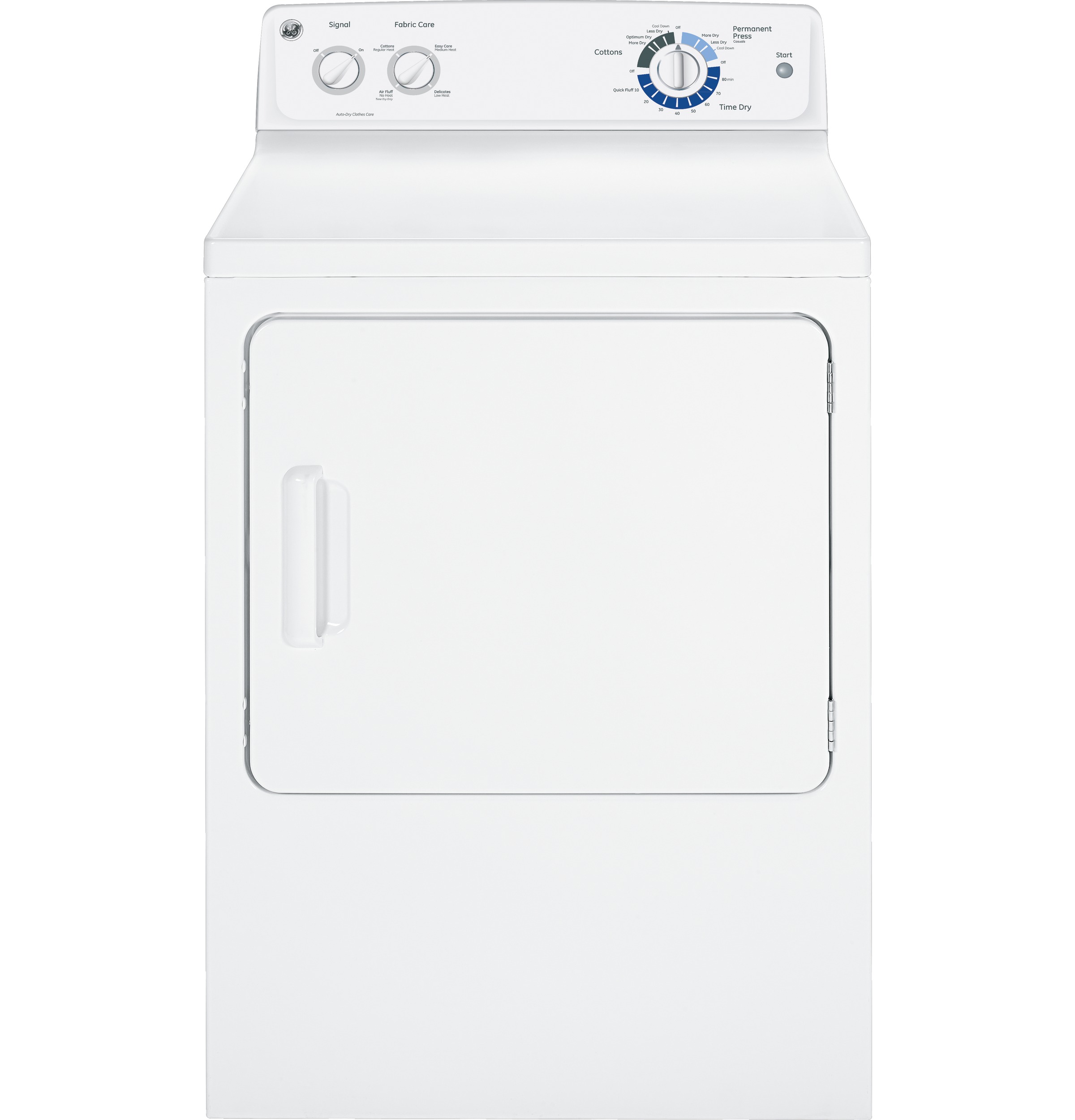 GE® 6.0 cu. ft. capacity Dura Drum electric dryer