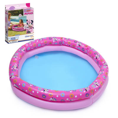 SwimWays Minnie Mouse Kiddie Pool, Inflatable Above Ground Pool, Outdoor Furniture & Toys, Disney Party Supplies for Kids Aged 3 & Up