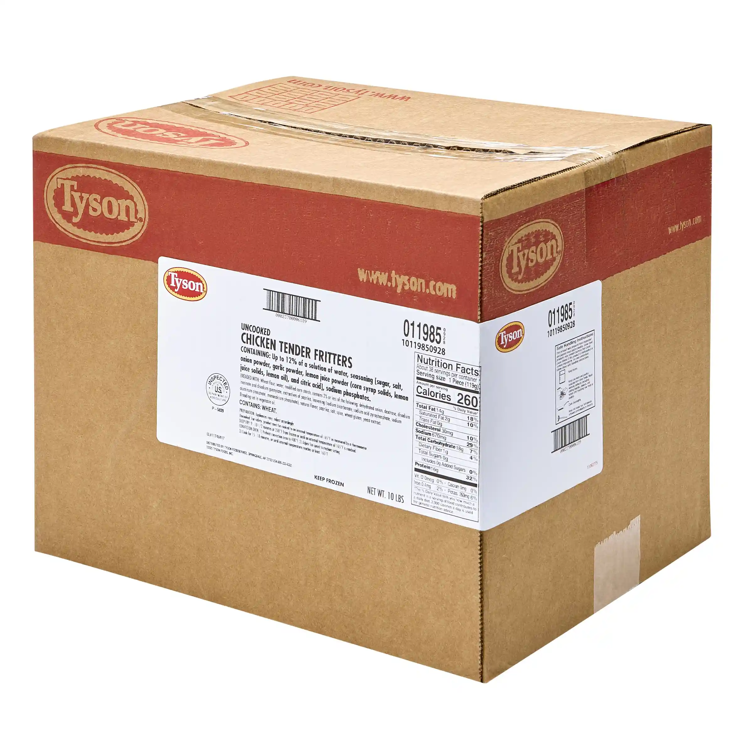 Tyson® Uncooked Breaded Chicken Tenders_image_5