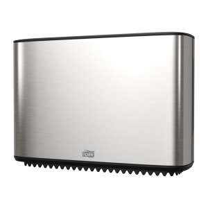 SCA465500, Tork,  T2 Mini Jumbo Roll Tissue Dispenser, Stainless Steel