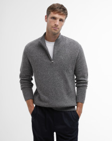 Essential Tisbury Half-Zip Jumper Classic Grey
