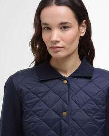 Hollies Quilted Jumper Classic Navy