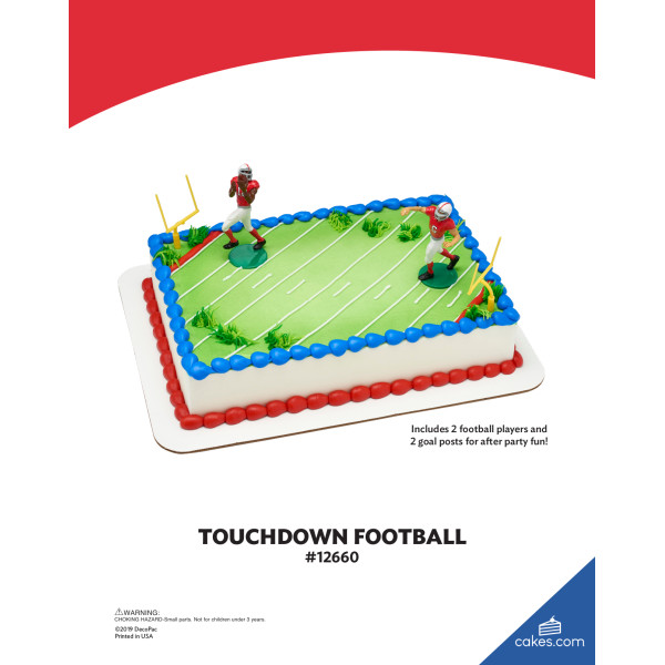 Touchdown Football The Magic of Cakes® Icing Only Page