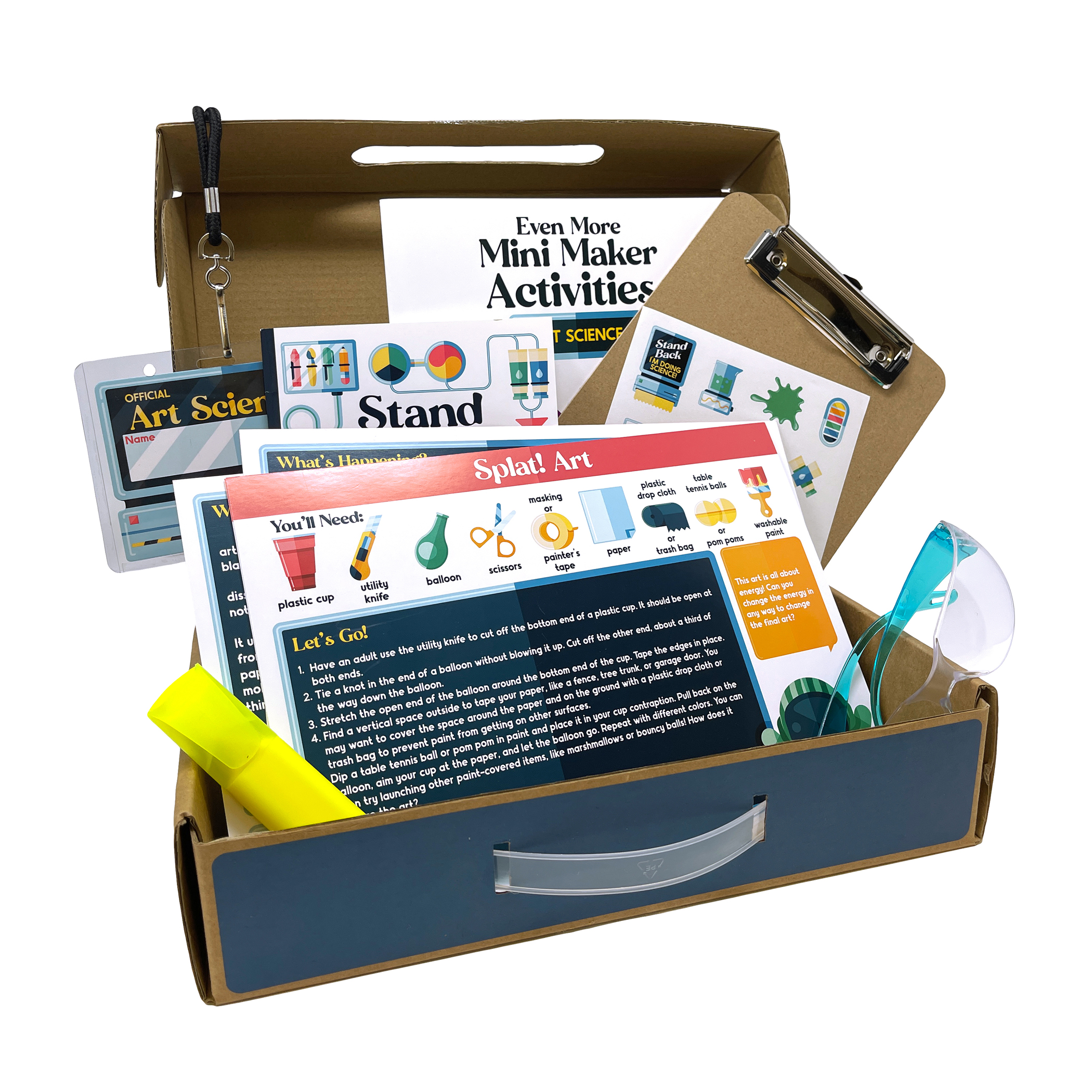 Carson Dellosa Education Mini Maker Kit: Art Science