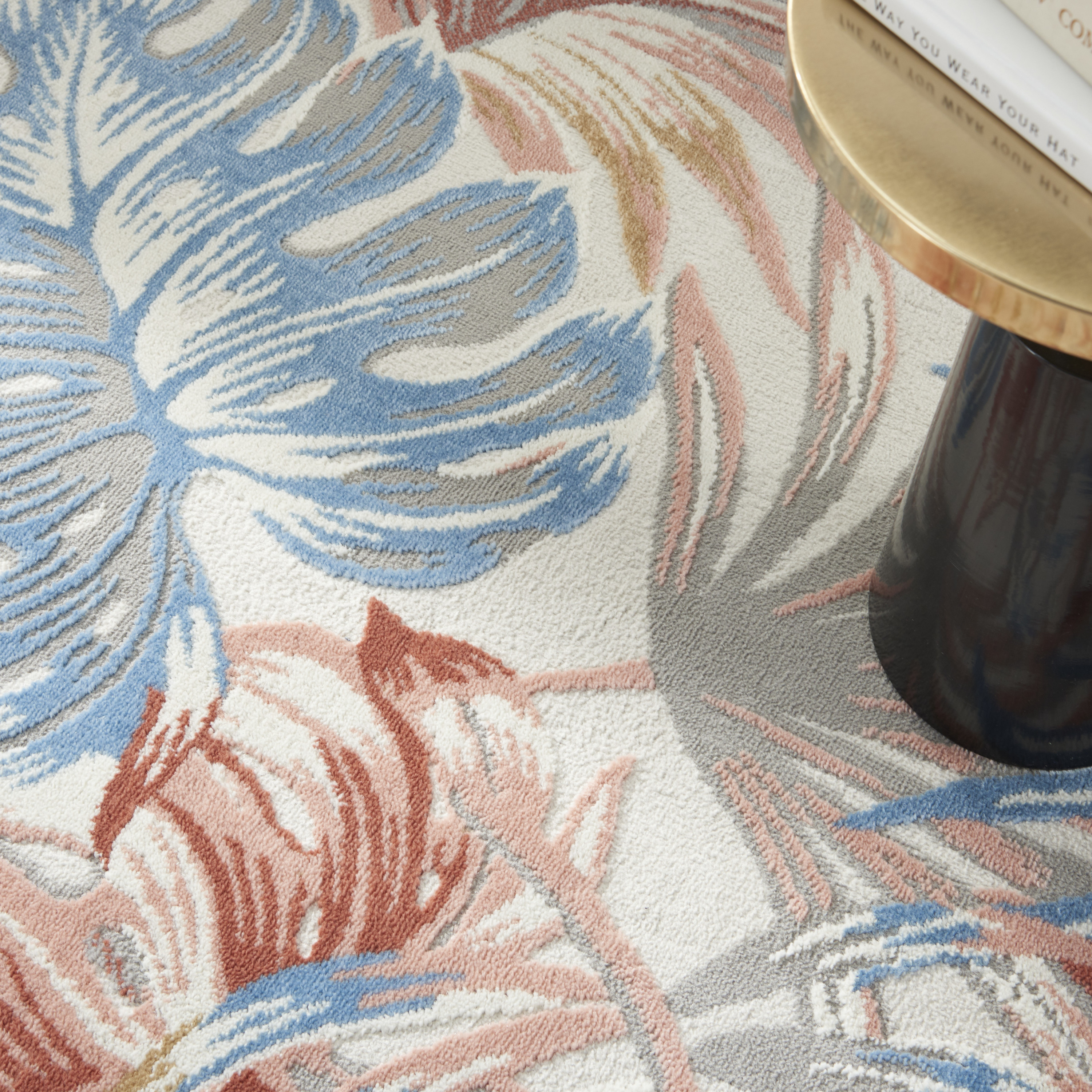 Nourison Seaside 5'3" x 7'3" Multicolor Tropical Indoor Rug