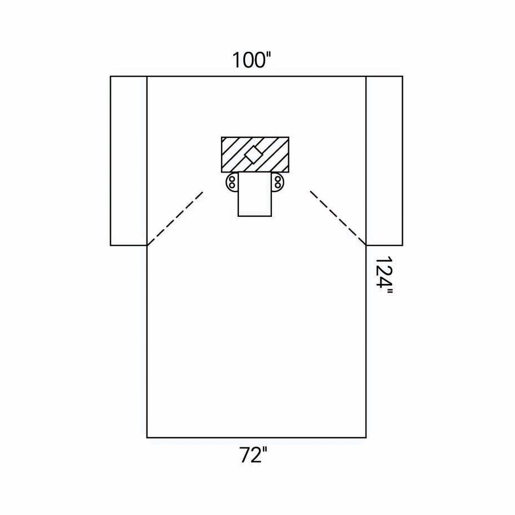 Halyard Sterile Thyroid EENT Drape, 100 x 72 x 124 Inch