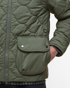 Jig Quilted Jacket Thyme