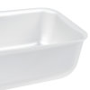 3-pound Wear-Ever® professional standard-strength aluminum loaf pan with anodized finish