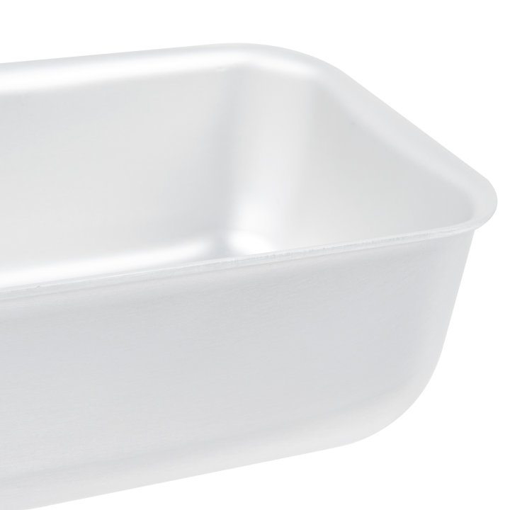 3-pound Wear-Ever® professional standard-strength aluminum loaf pan with anodized finish