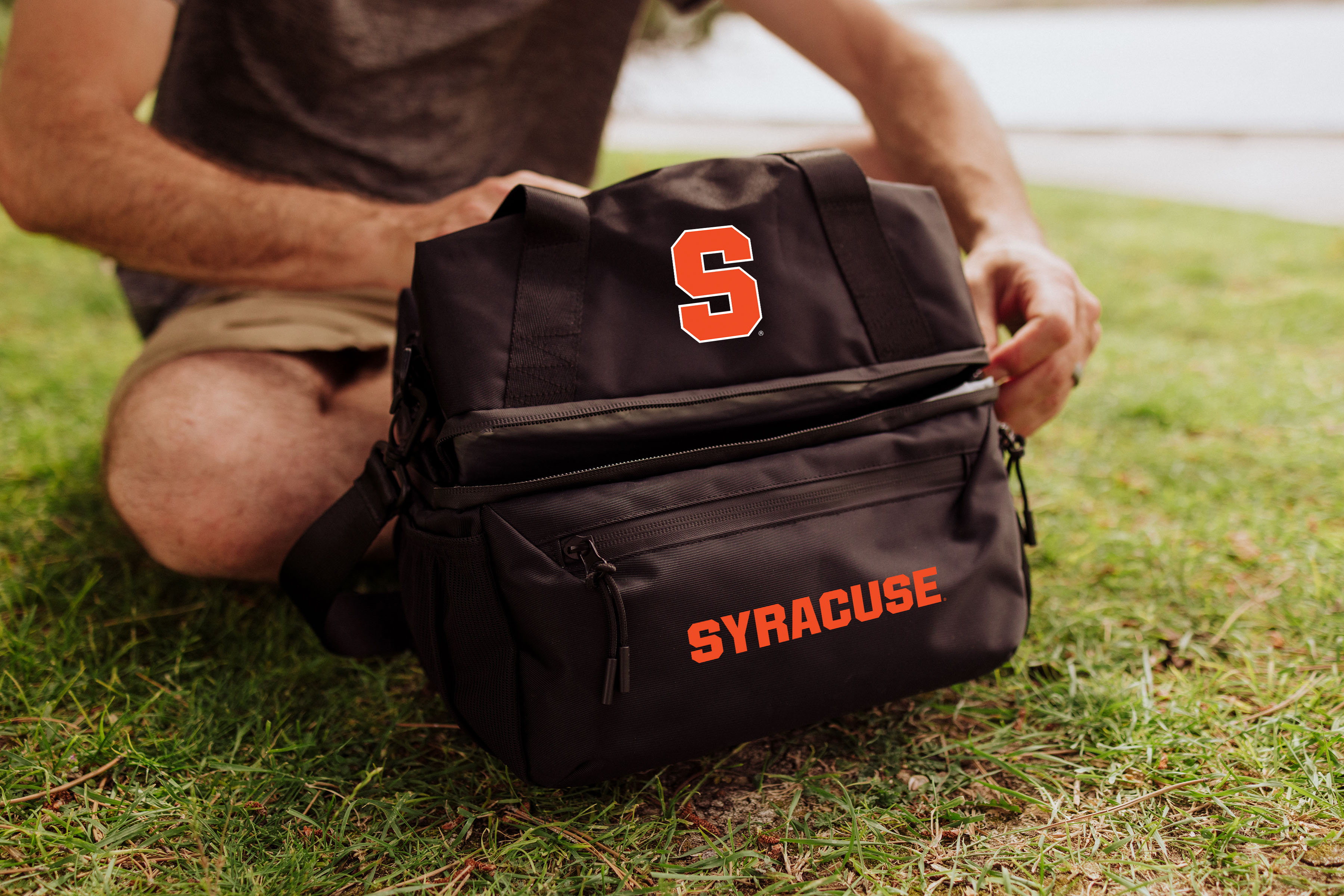 Syracuse Orange - Tarana Recycled Lunch Bag Cooler with Utensils