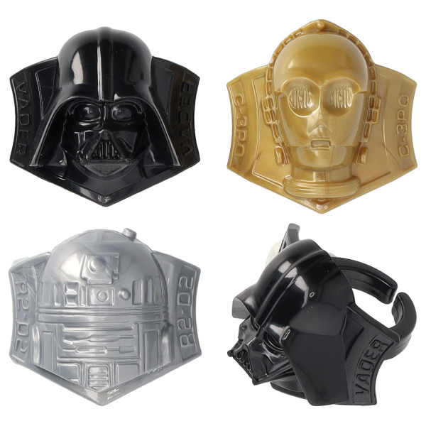STAR WARS™ Darth Vader™, R2-D2™, C-3PO™ Cupcake Rings