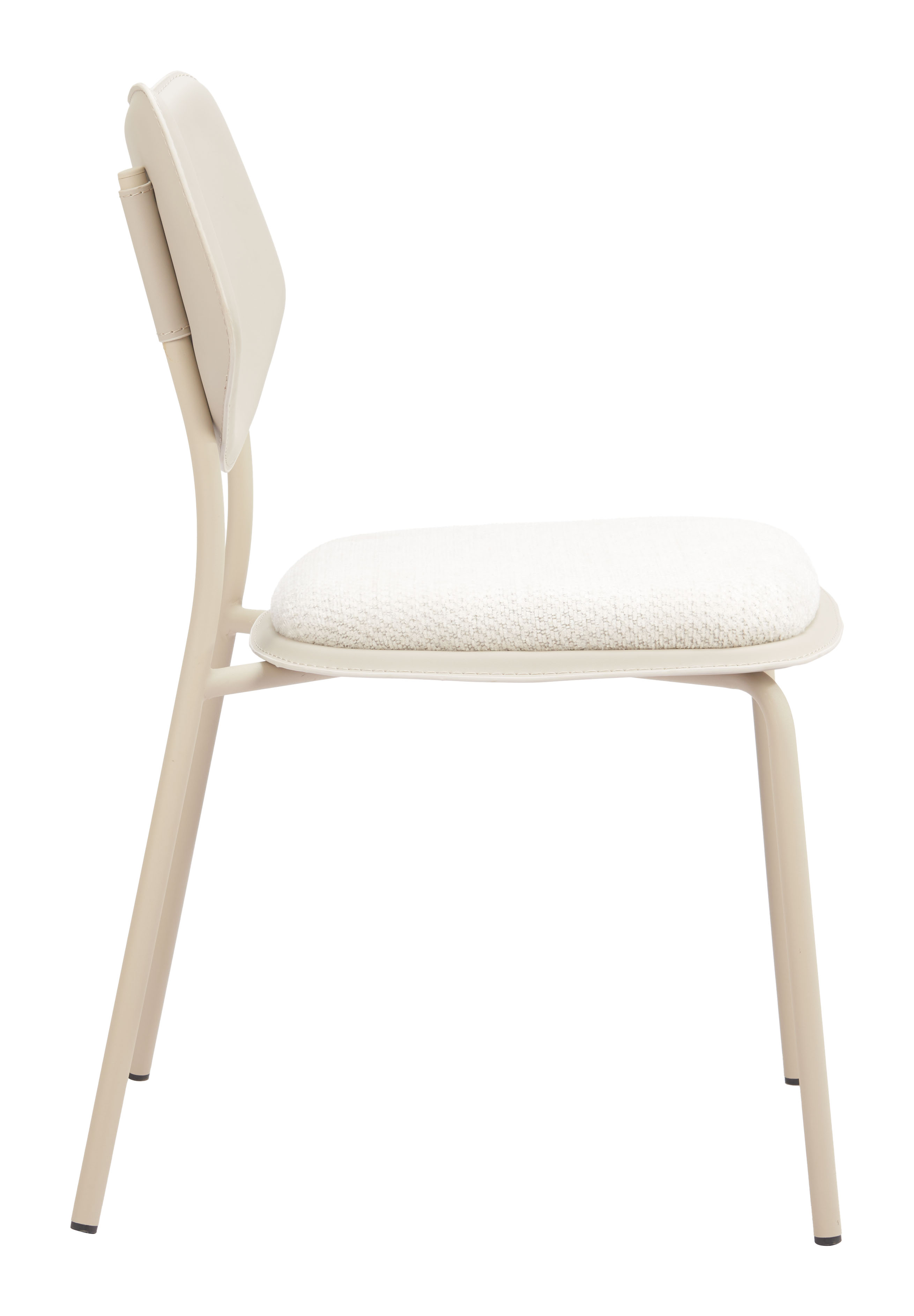 Zeal Dining Chair (Set of 4) Light Gray & Beige product image