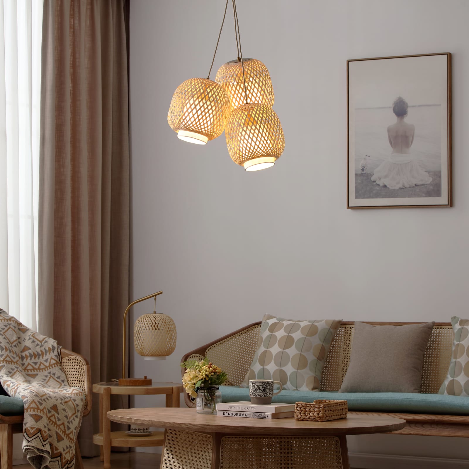 Fos 3 Light Pendant — installation 1