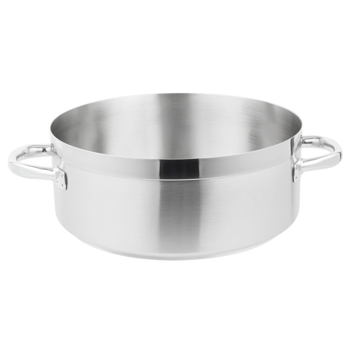 15-quart Centurion® brazier/casserole pan in natural finish