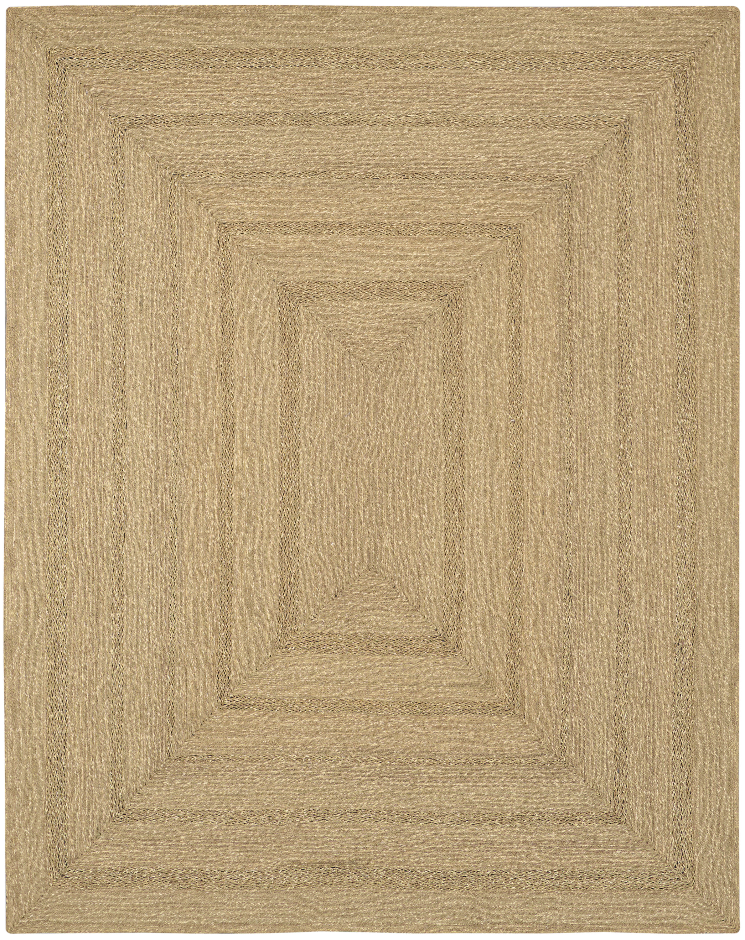 Nourison Natural Seagrass 8' x 10' Natural Outdoor Rug