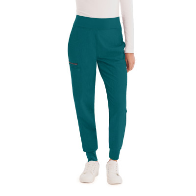 White Cross V-Tess Women&#8216;s Jogger Scrub Pants-White Cross
