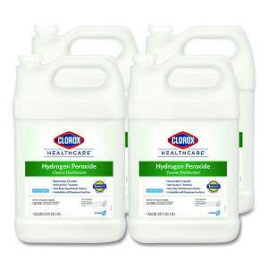 CLO30829, Clorox, Disinf Hydrogen Peroxide Unscented 4Cs