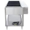 120-volt 1920-watt four-well Servewell® stainless steel hot-food table