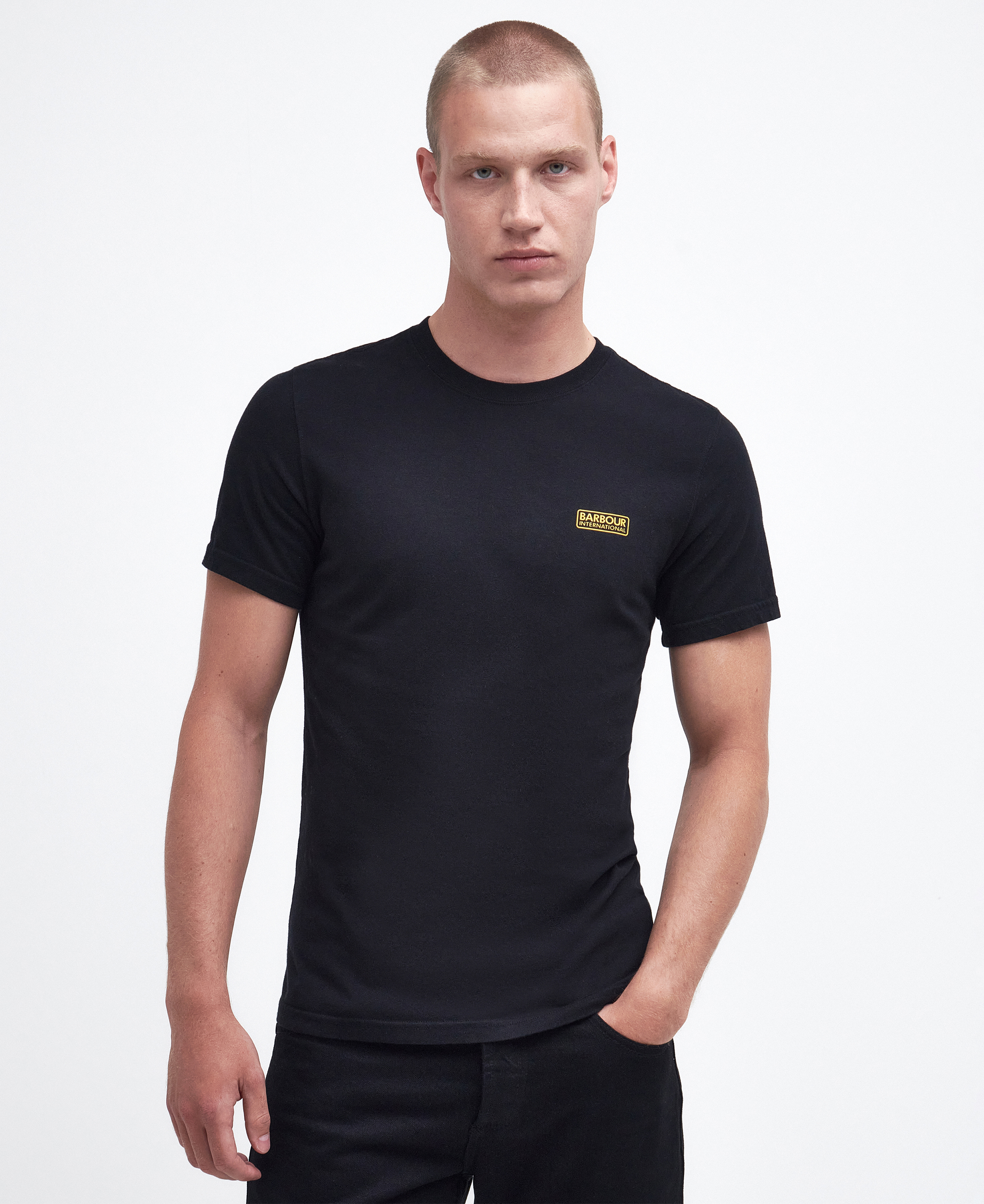 T-shirt con logo piccolo image number 0