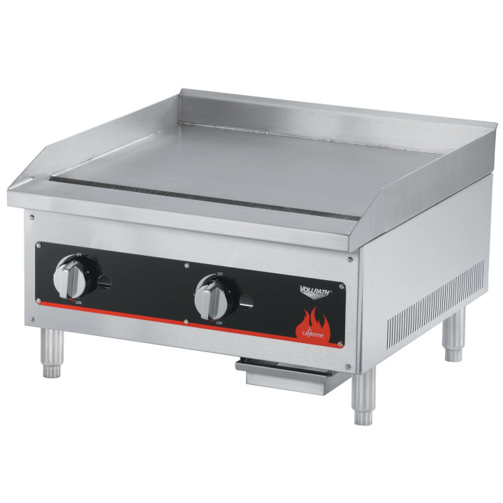 24-inch Cayenne® gas flat-top griddle