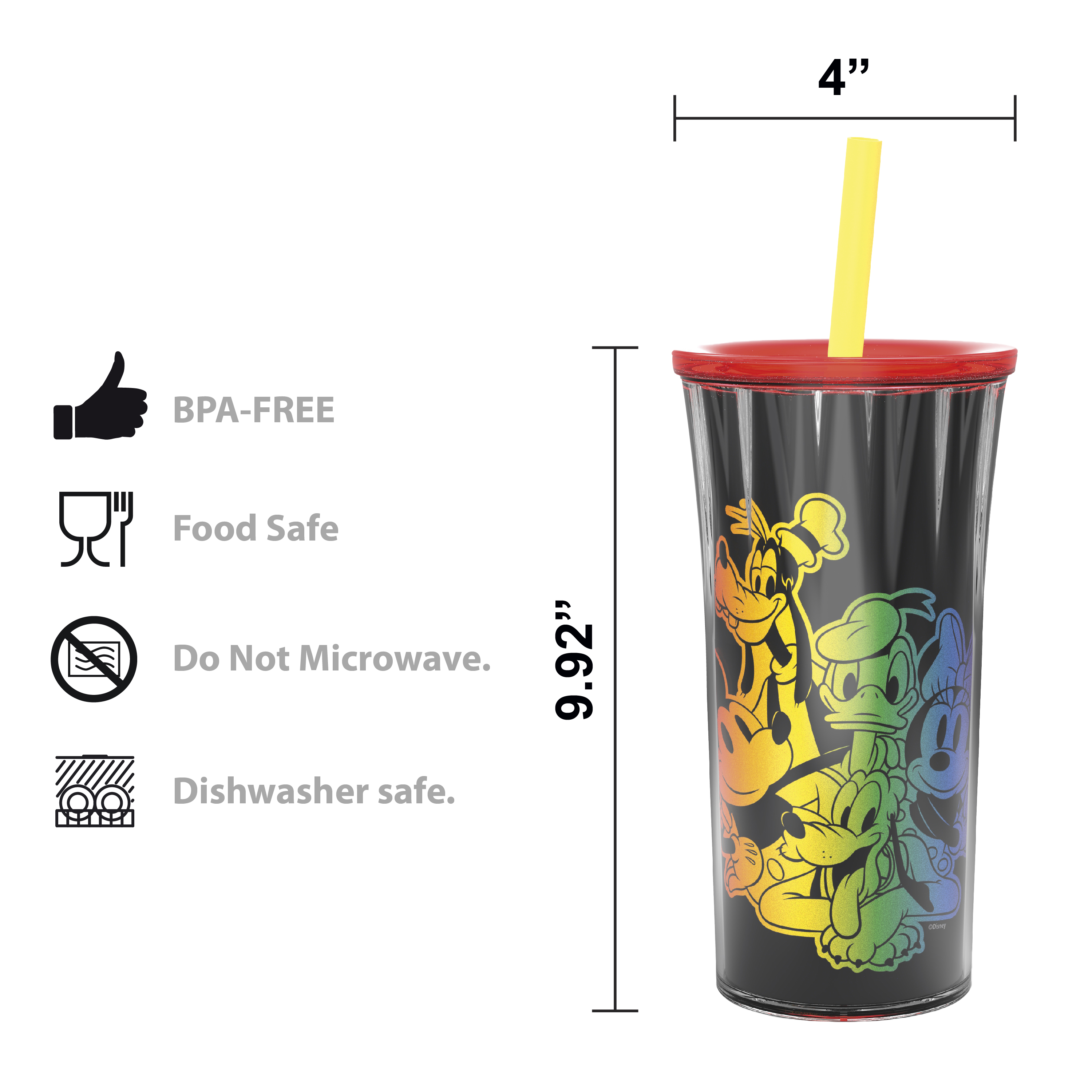 Disney 20 ounce Insulated Tumbler, Mickey Mouse slideshow image 3