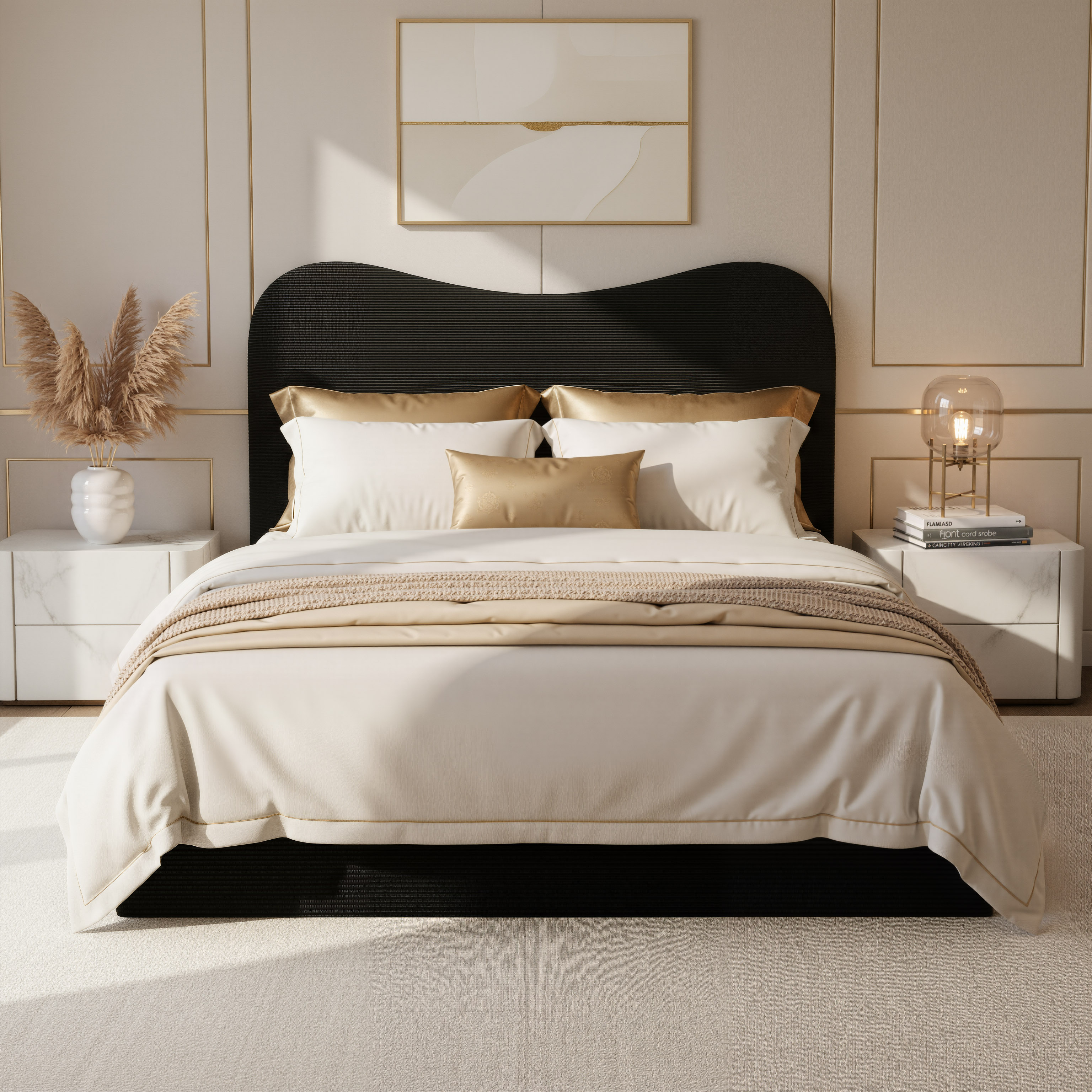 Sele Queen Bed Black product image