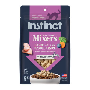 Raw Boost Mixers Rabbit Freeze-Dried Cat Food Topper