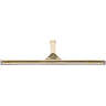 Unger, GoldenClip Complete Brass, 16", Brass, Rubber Squeegee