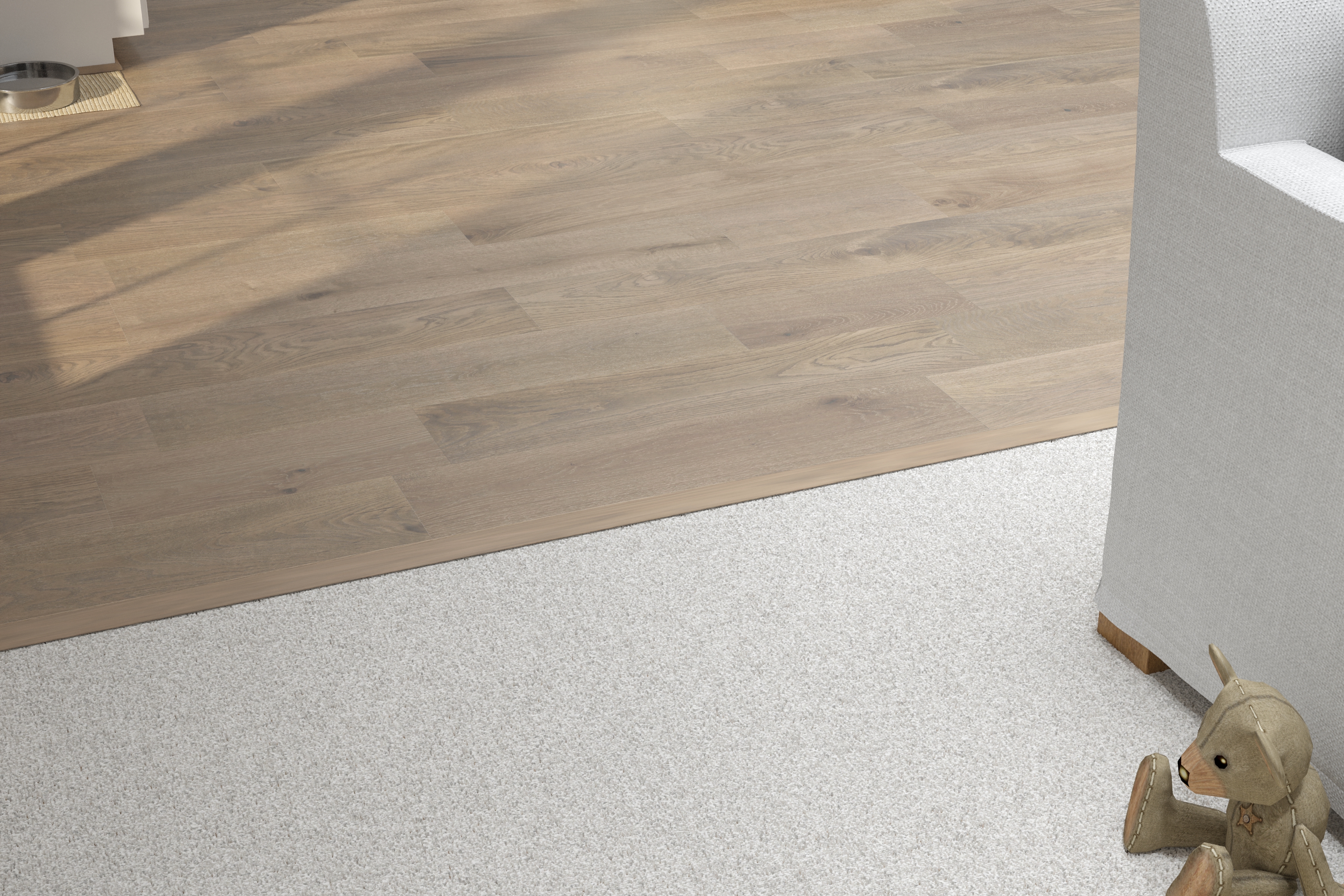 Cava Cove Cali Hardwoods T-Mold view 2