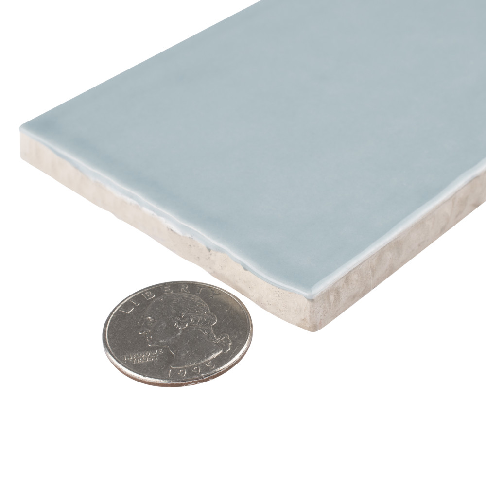 Castillo Sky 3 in. x 6 in. Ceramic Wall Tile