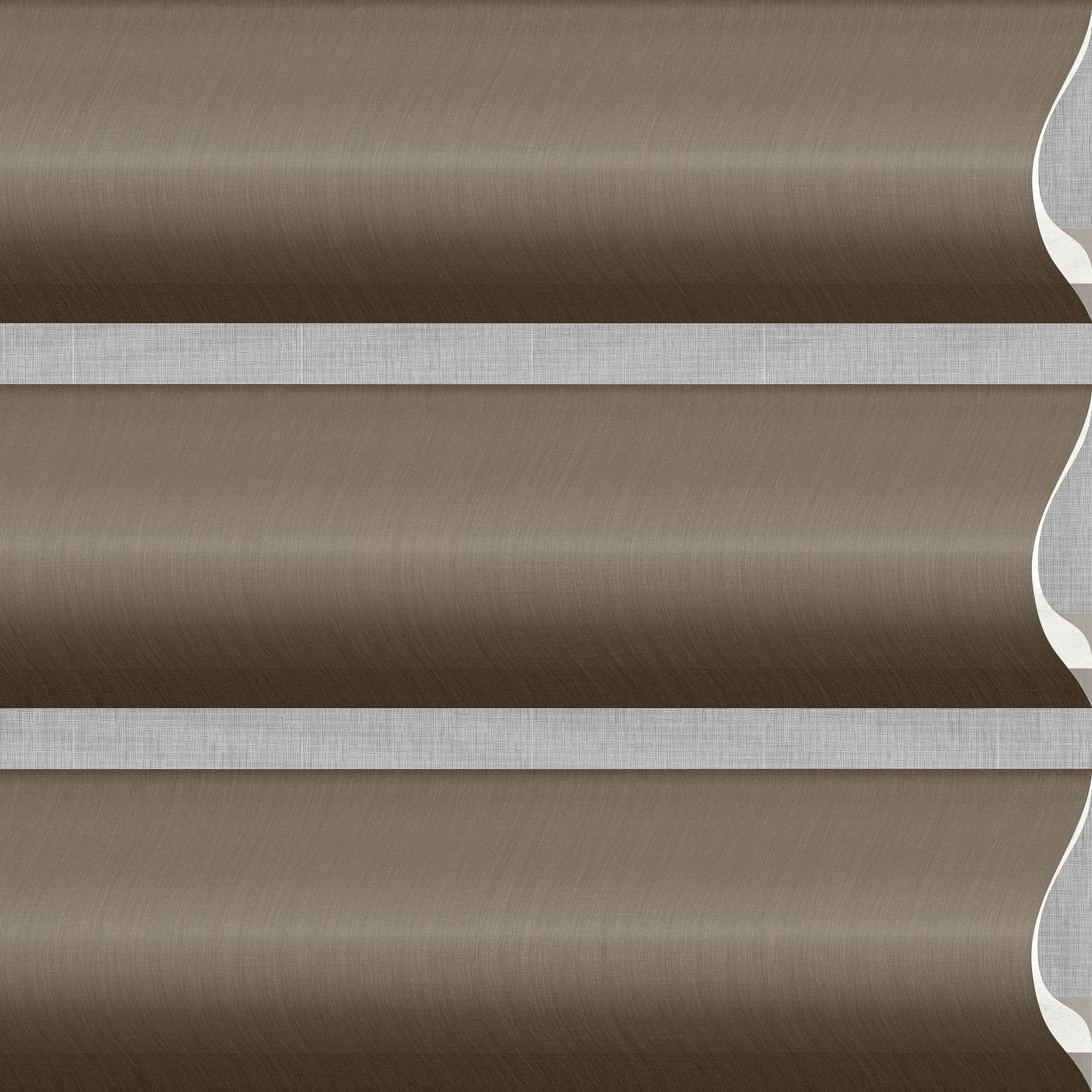 Dark Chocolate PR60-496 Pirouette® Blinds