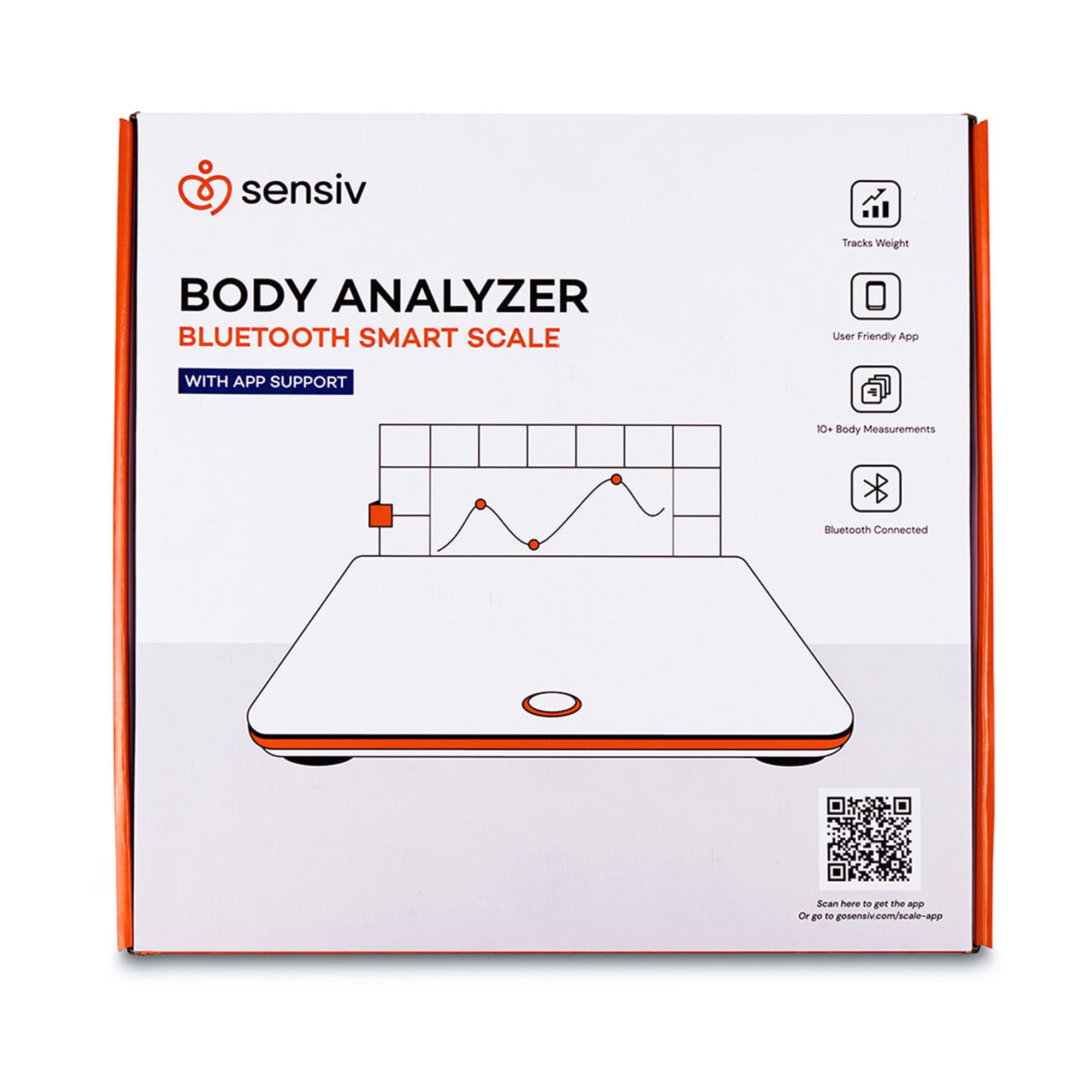Sensiv Body Analyzer Bluetooth Smart Scale