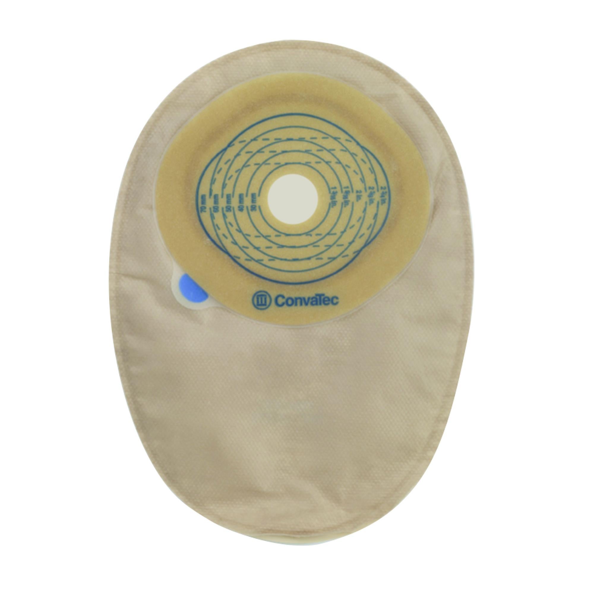 Esteem™+ One-Piece Closed End Transparent Filtered Ostomy Pouch, 30 – 50 Stoma