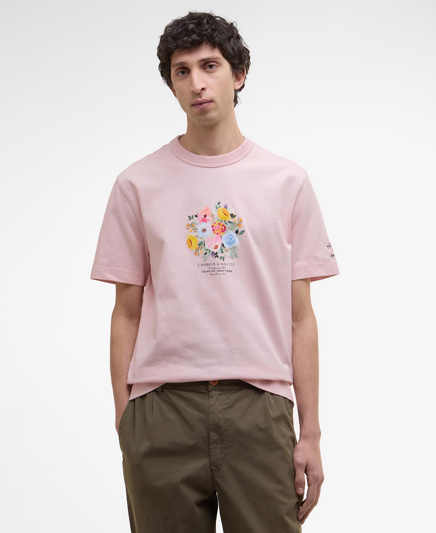 Barbour x NOAH T-Shirt Floral image number 0