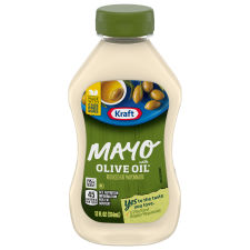 Kraft Mayo with Olive Oil Reduced Fat Mayonnaise, 12 fl oz Bottle